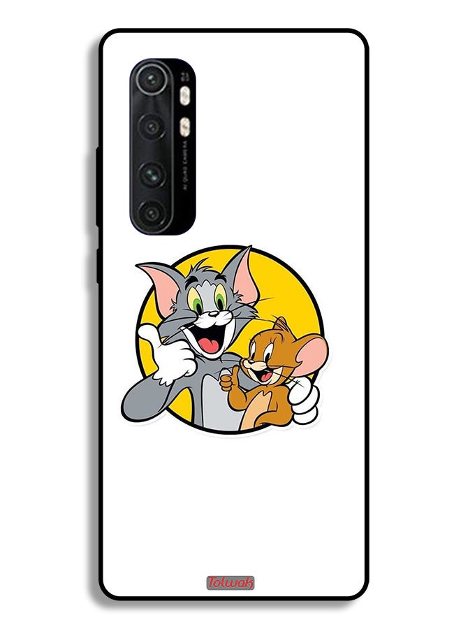 Tolwak Xiaomi Mi Note 10 Lite Protective Case Cover Tom And Jerry - Image 2