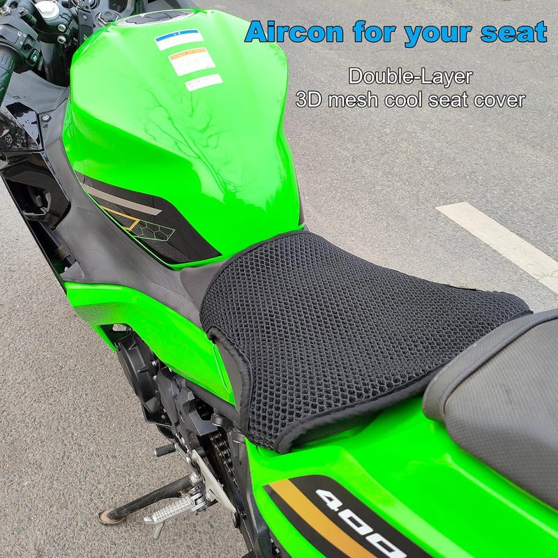 Pelucton Double-layer Motorcycle Cool Seat Cover - Image 3