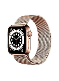 Milanese Loop Bracelet Stainless Steel Band Compatible with Apple watch 41mm 40mm 38mm Rose Gold