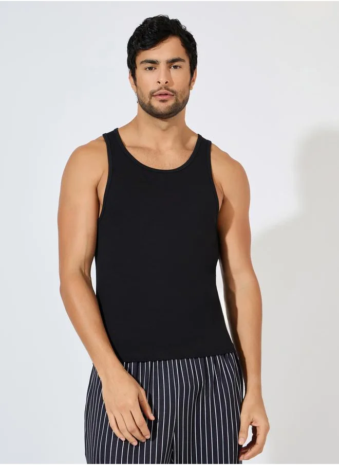 Styli Pack of 2 - Cotton Stretch Scoop Neck Vest