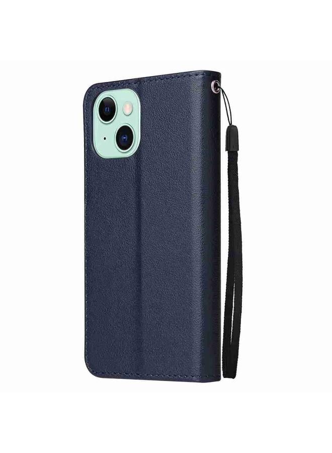 اس-توب جراب هاتف iPhone 15 Plus متعدد الوظائف من الجلد مع ثلاث فتحات للبطاقات - Image 3