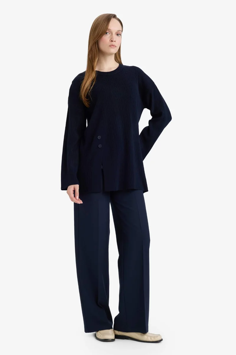 ديفاكتو Loose Fit Knitwear Tunic