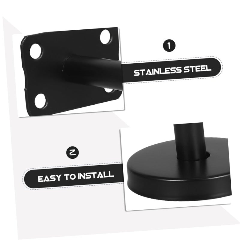 Modern Staircase Handrail Brackets 8X6CM Set Of 6 Banister Brackets For Stairway Railing - Image 4