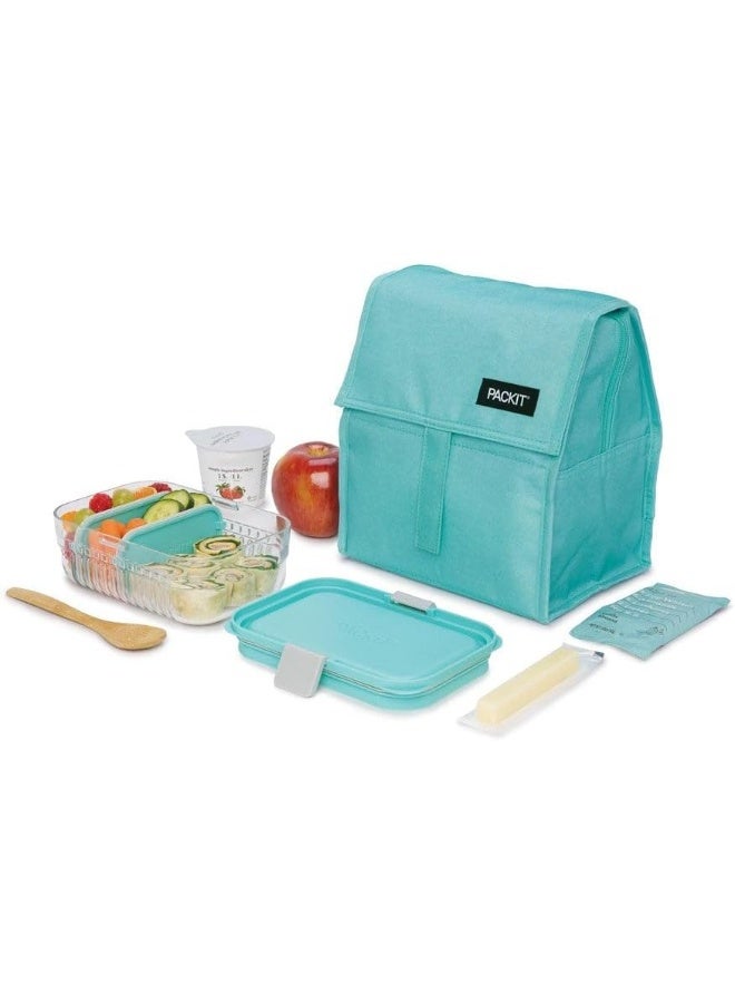 PackIt PI 026554 Blauw Koeltas Lunch - Image 2