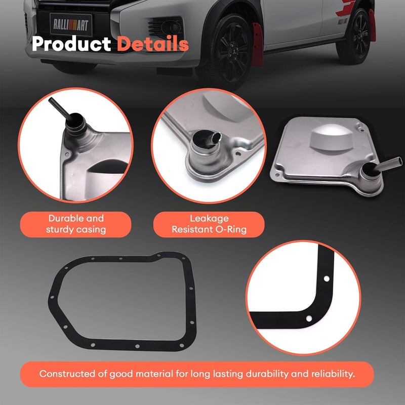 TRANSPEED TR580 CVT Auto Transmission Oil Filter with Gasket for Outlander, Altima, Rogue, Sentra, Serena, Jeep, and Suzuki Kizashi - Image 4