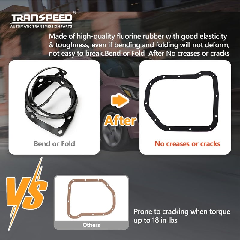 TRANSPEED TR580 CVT Auto Transmission Oil Filter with Gasket for Outlander, Altima, Rogue, Sentra, Serena, Jeep, and Suzuki Kizashi - Image 3