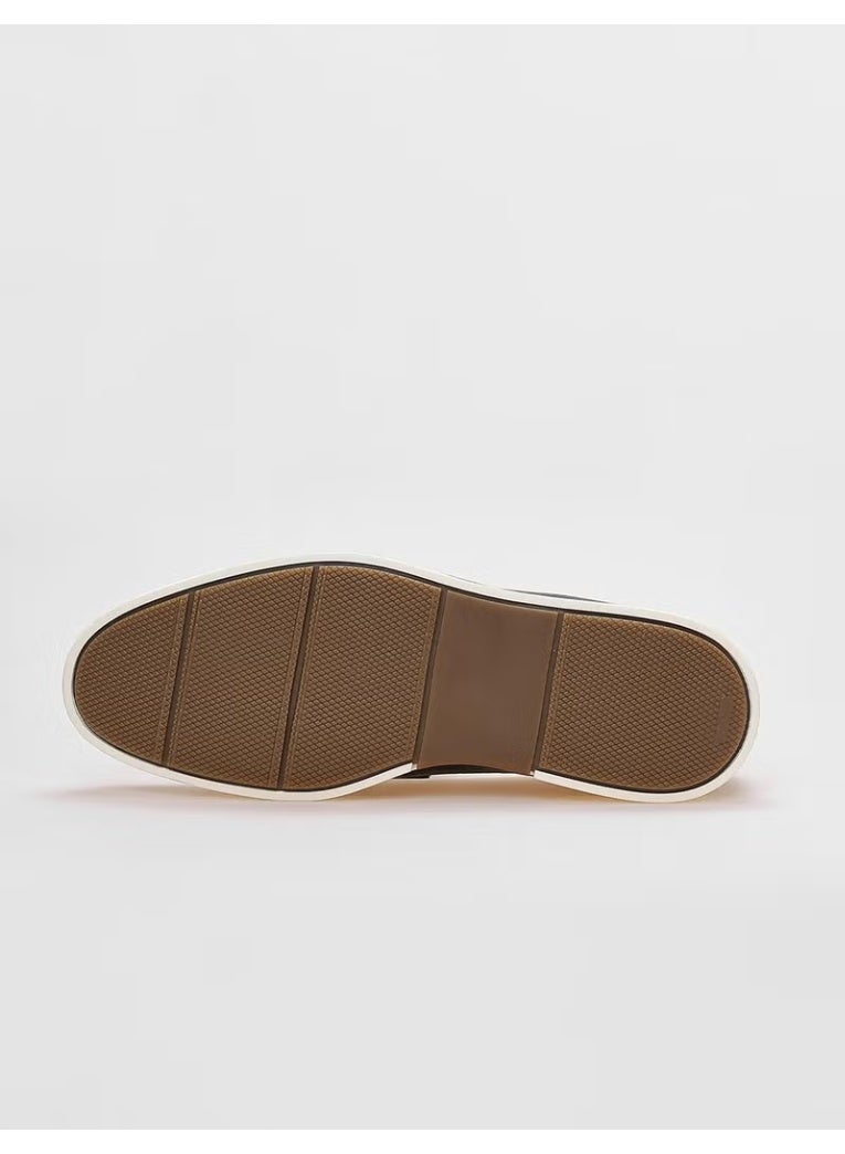 Cabani Leather Black Men's Casual Shoes - Image 4