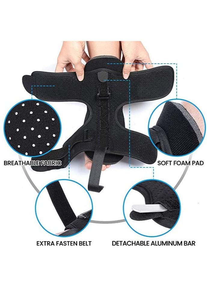 BBstore - Night Splint Foot Drop Orthotic Brace With Adjustable Elastic - Image 1