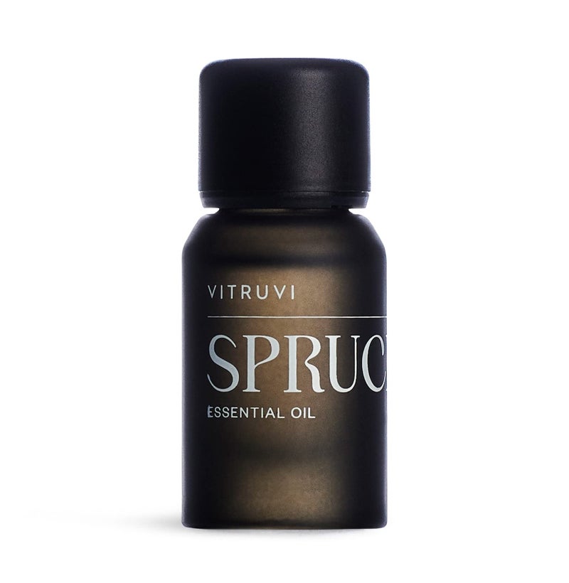 Vitruvi Spruce, 100% Pure Premium Essential Oil (0.3 fl.oz) - Image 1
