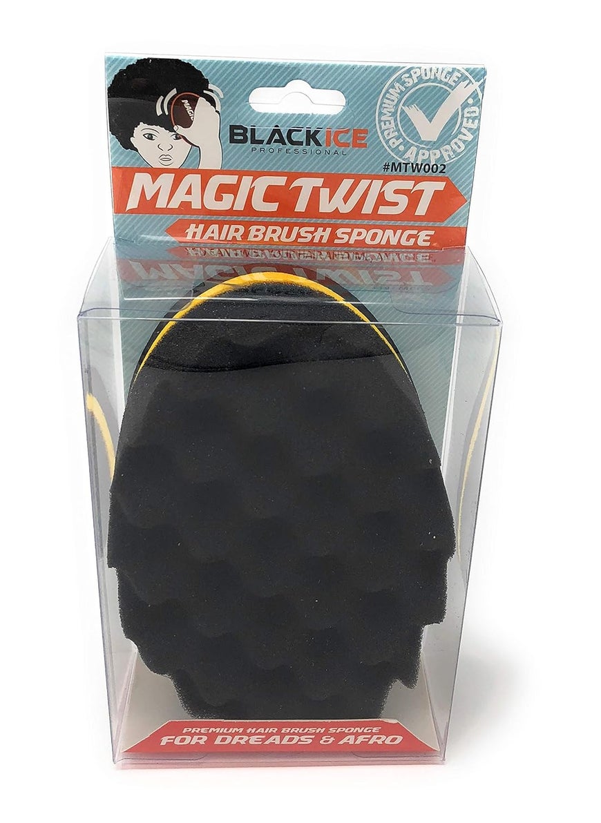 Black Ice Black Ice Magic Twist hair brush sponge MTW002 