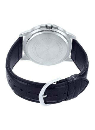 Men Water Resistant Leather Analog Watch MTP-VD01L-1EVUDF - 45 mm - Black - view 2