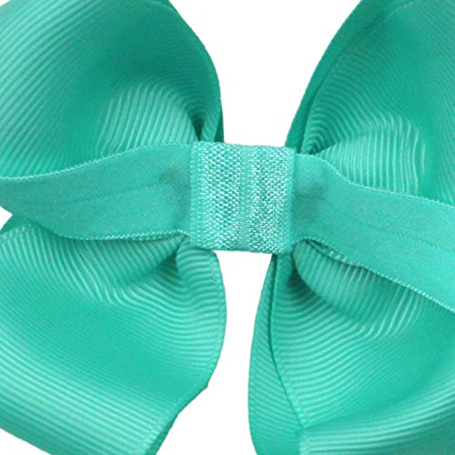 CÉLLOT Baby Girls Headbands Grosgrain Ribbon 4.5" Hair Bows Headband Big Bow Hair Bands for Toddler Pack of 30 - Image 3