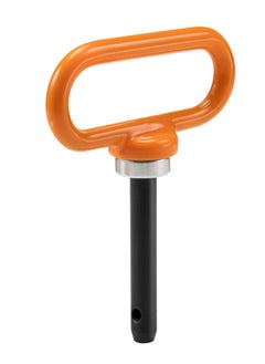 Magnetic Hitch Pin, Lawn Mower Trailer Hitch Pins, 1/2" Trailer Gate Pin for Towing Tractor, for Simple One Handed Hook On & Off - Securely Hitch Lawn & Tow Behind Attachments