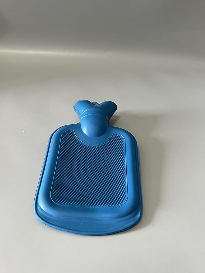 زجاجة ماء ساخن كبيرة من المطاط الطبيعي بسعة 2 لتر خالية من مادة BPA وحقيبة ماء ساخن متينة - Image 4