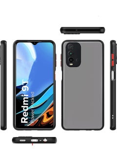 Dexmon Xiaomi Redmi 9t Case 3D Camera Protected Soft Matte Smoke Case  - Image 2