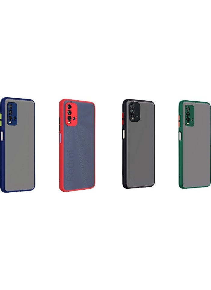 Dexmon - Xiaomi Redmi 9t Case 3D Camera Protected Soft Matte Smoke Case - Image 1