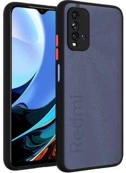 Dexmon Xiaomi Redmi 9t Case 3D Camera Protected Soft Matte Smoke Case  - Image 1