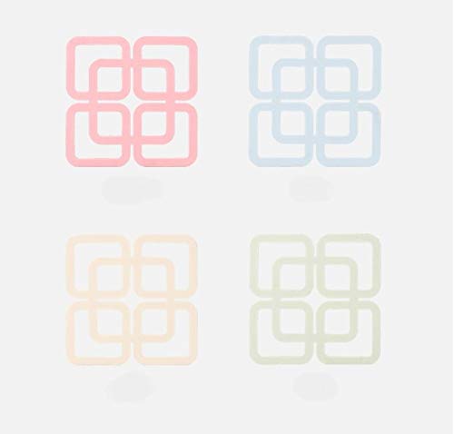HARI - Silicone Trivet Mats and Hot Pads, (Set of 4) Heat Resistant, Non-Slip Pot Holders - Image 3