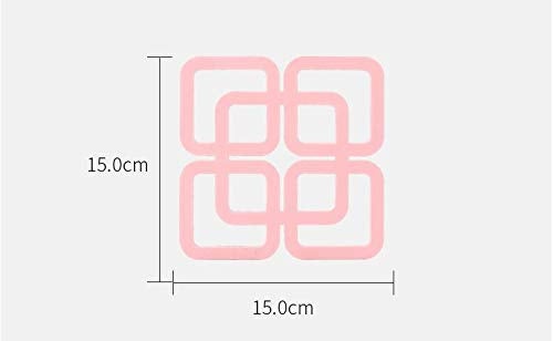 HARI - Silicone Trivet Mats and Hot Pads, (Set of 4) Heat Resistant, Non-Slip Pot Holders - Image 2