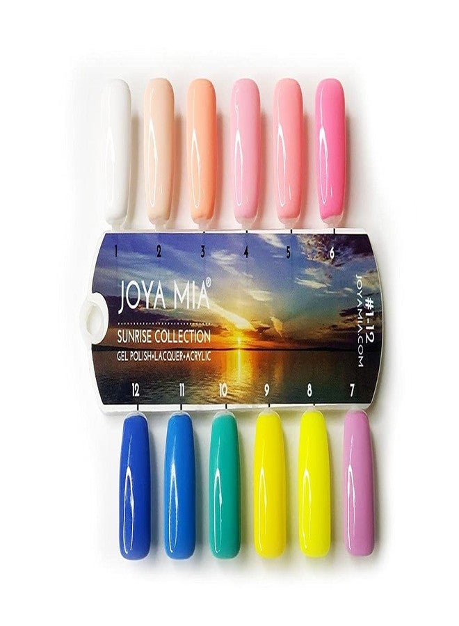 JOYA MIA Sunset and Sunrise Professional Acrylic Dipping Powder Collection Nail art long lasting simply apply 2oz jars (SNR-DP4) - Image 2