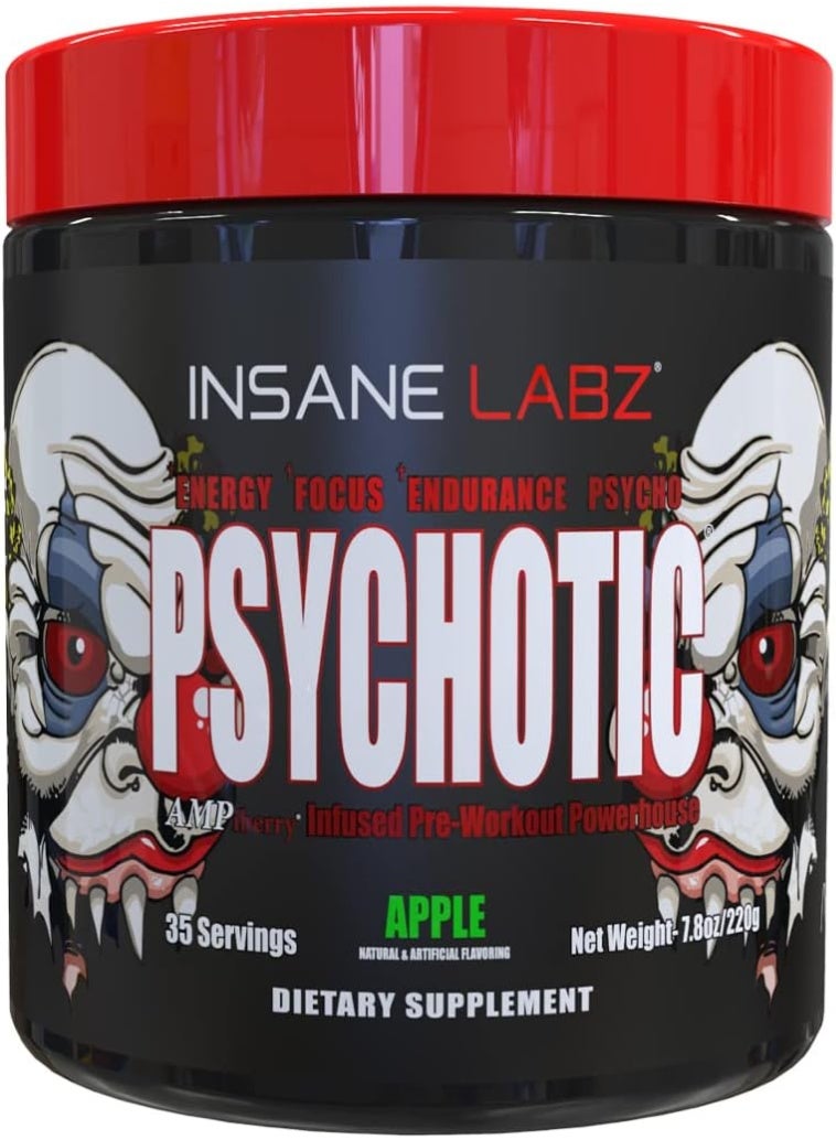 Psychotic, Apple Flavour, 35 Servings