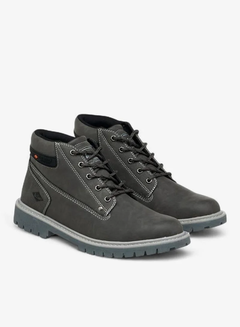 Lee Cooper Men'S Panelled Lace-Up Chukka Boots
