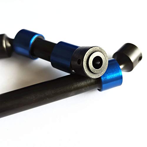 EPTNNASO Hard Steel CV Center Drive Shaft for Traxxas 1/10 E Revo Summit and E Revo 2.0 86086-4 - Image 5