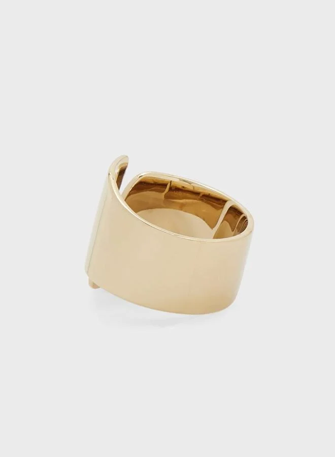 CALVIN KLEIN  Ring Embellished with a Crystal for Women | Best Price UAE