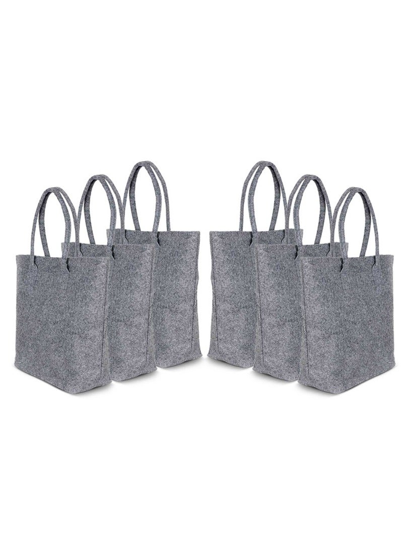 Green Bag (Pack of 10) Grey Felt Bag - Image 1