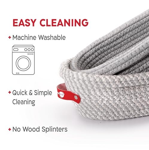 KneadAce Cotton Rope Banneton Bread Proofing Basket Set, 2 x Oval Bread Basket with Liners & Covers for Artisan Bread Baking, Sourdough Bread Baking Supplies - Image 4