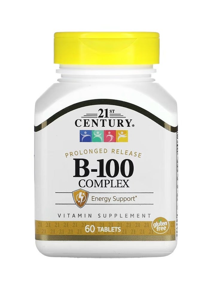 21st Century B-100 Complex Prolonged Release 60 Tablets - Image 1