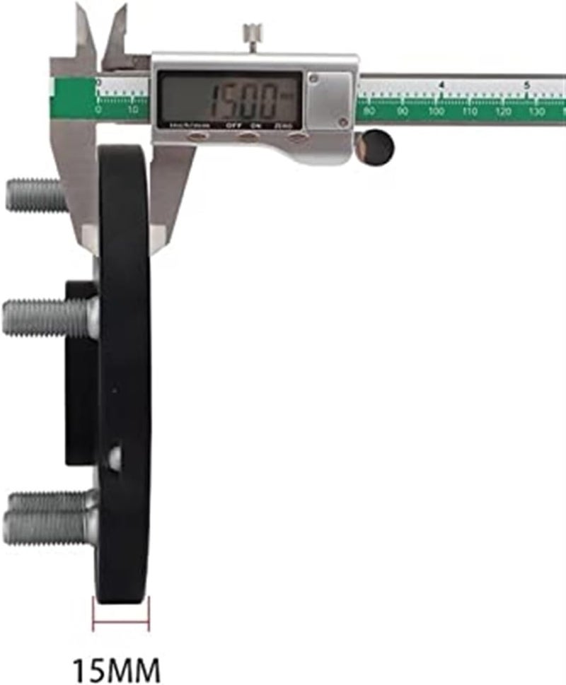 DEMULAX 2 Pieces Aluminum Wheel Spacer Adapter - Image 4