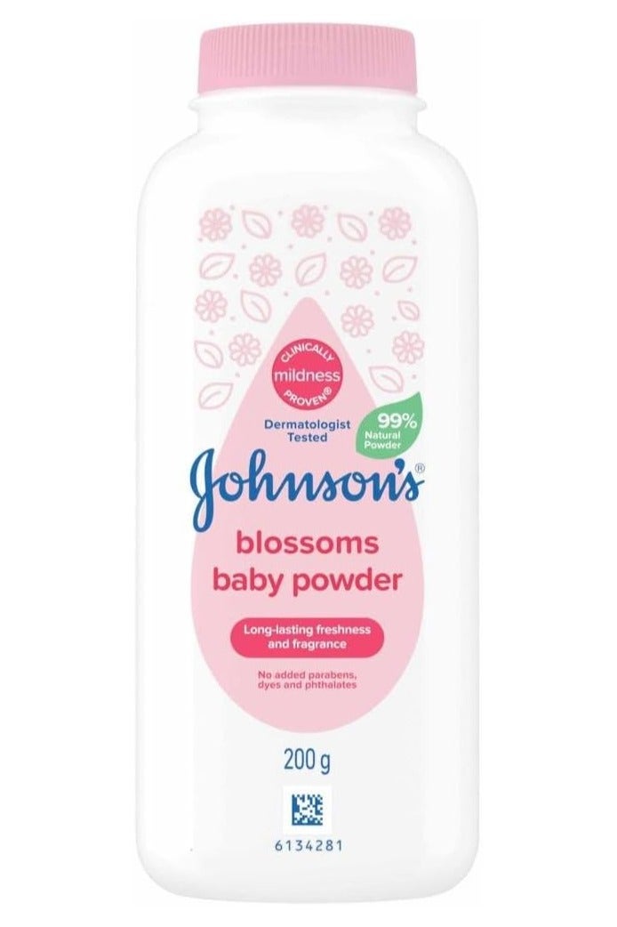 Johnson's Baby Johnson's Cornstarch Blossoms Baby Powder 200g - Image 1