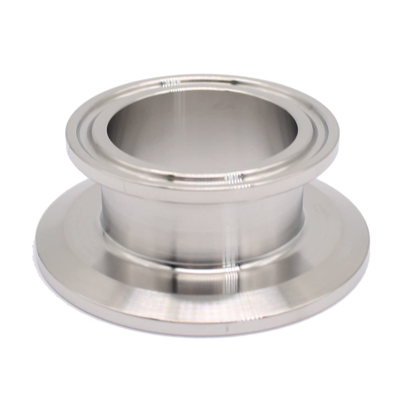 Qminox 2 Inch ? 1.5 Inch Sanitary Fitting End Cap Reducer Stainless Steel 304 Sanitary Concentric Reducer Tri Clamp Clover - Image 1