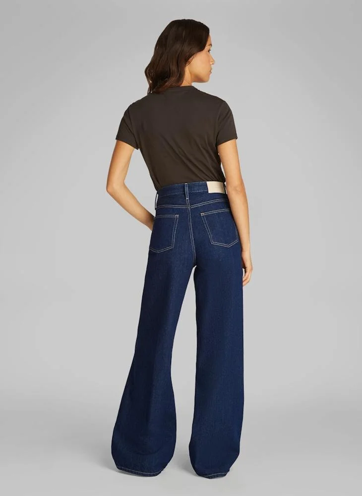 كالفن كلاين Wide Leg Jeans