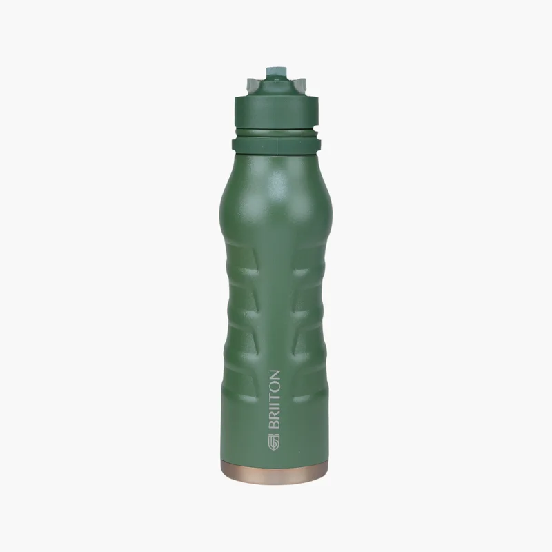 Briiton Water bottle -750Ml Double wall (stainless steel) Insulated Bottle-keeps Hot and Cold