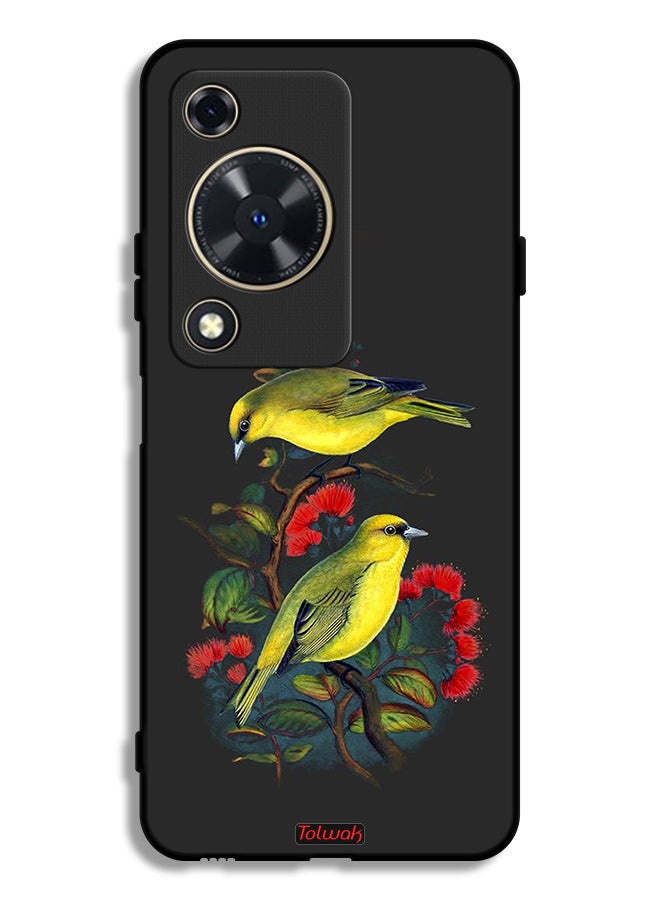 Tolwak Huawei Enjoy 70 Protective Case Cover Birds - Image 1