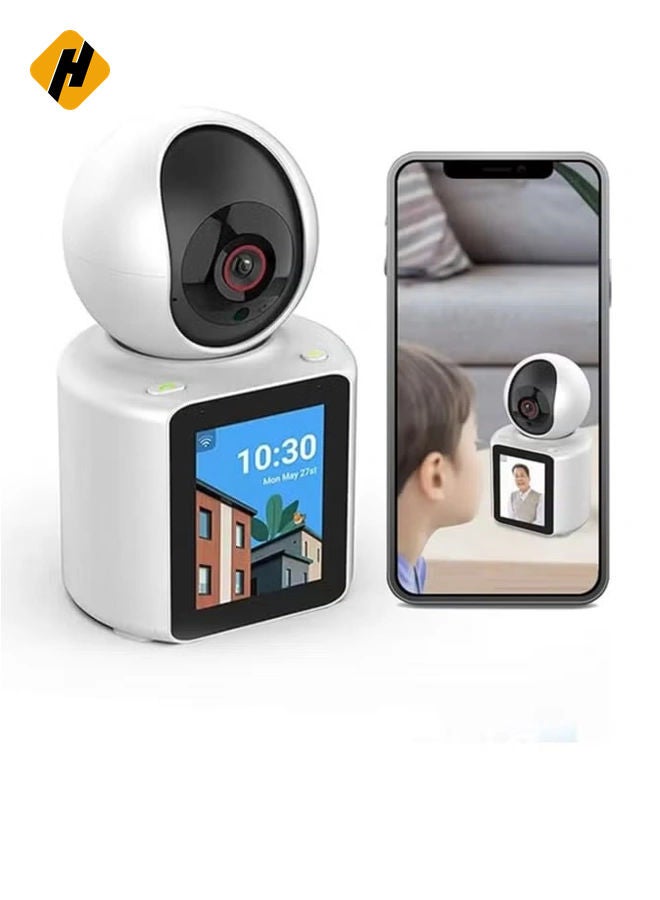 Full HD WIFI Video Calling PT Camera With One-Click Call Anthropomorphic Detection And Infrared Night Vision By Mobile APP