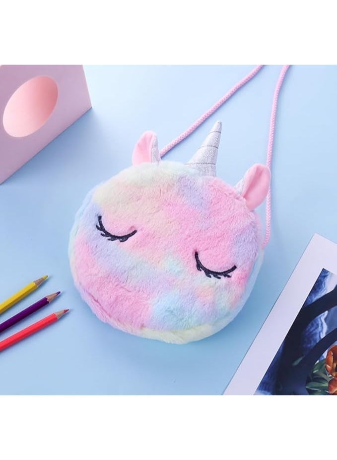 Unicorn Girls Crossbody Bag – Colorful Kids Shoulder Sling Bag with Adjustable Strap, Lightweight Travel & Everyday Bag (Multicolor) - Image 2