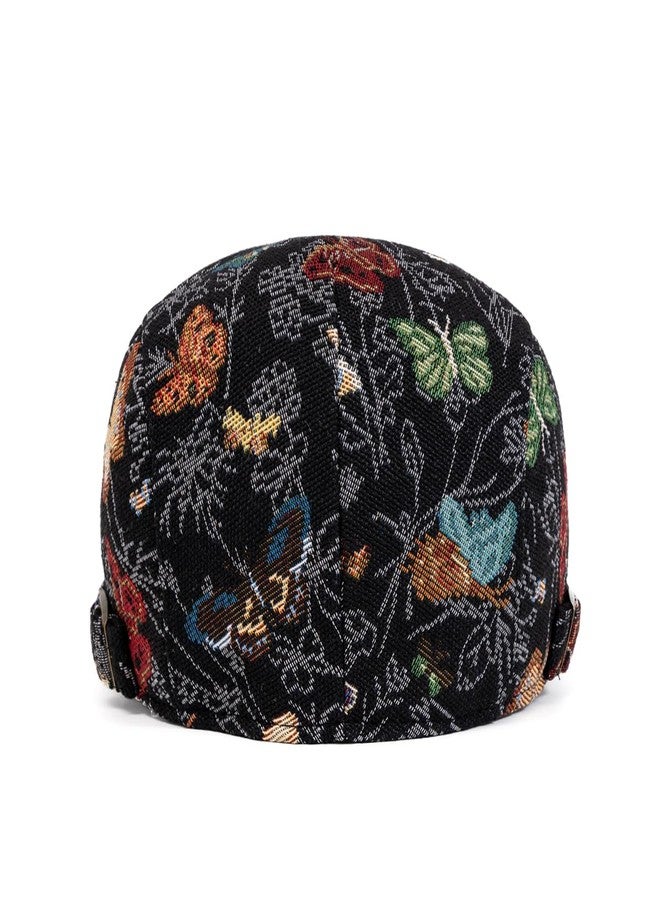 CNUSER Cotton Newsboy Cap,Breathable Ivy Gatsby Cabbie Beret Hat for Men's Women Driving Hunting Golf - Image 4
