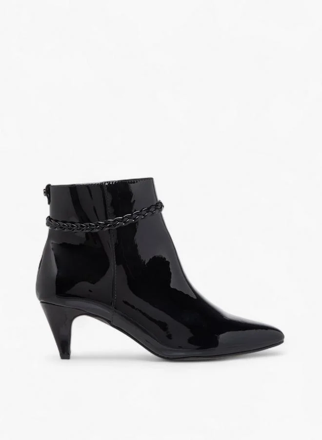 Flora Bella By Shoexpress Women Braided Accent Ankle Boots