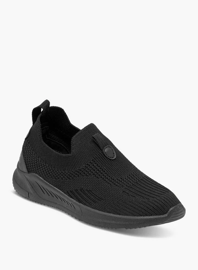 Oaklan by Shoexpress Boys Textured Slip-On Sneakers
