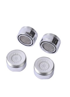 LAWAZIM Plastic Faucet Aerator Set - 12 Piece - Kitchen Bathroom Sinks Faucet Flow Restrictor, ABS Plastic Water Saving Aerator Tap Parts, LeakProof, Male thread Screw-on Universal Fit Bulk Pack.  - Image 4