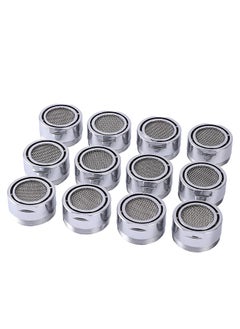 LAWAZIM Plastic Faucet Aerator Set - 12 Piece - Kitchen Bathroom Sinks Faucet Flow Restrictor, ABS Plastic Water Saving Aerator Tap Parts, LeakProof, Male thread Screw-on Universal Fit Bulk Pack.  - Image 2