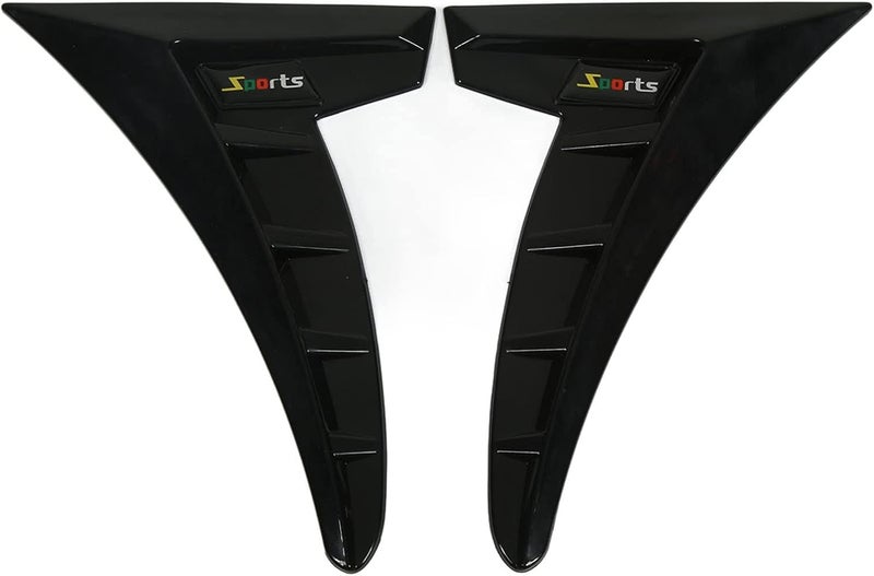 2 Pack Side Fender Vent for Mazda CX-5 2023-2025, Fake Air Intake Decorative Trim Black - Image 1