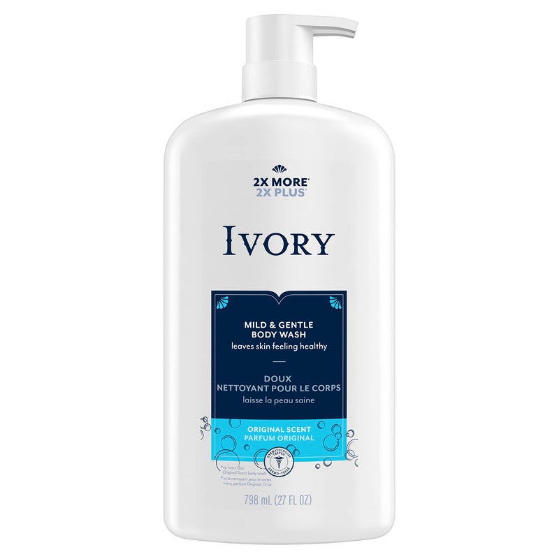 Ivory, Mild & Gentle Body Wash, Original, 27 Fl Oz - Image 1