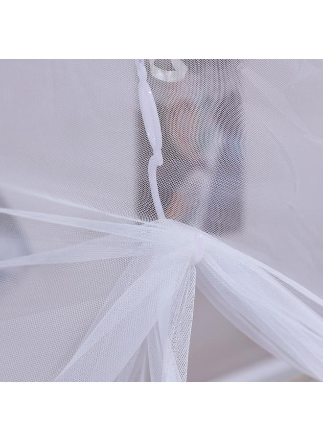 73Hours New Year Good Student Mosquito Net Dormitory Bed 0.9 M 1.2 M Bed Dormitory Single Bed With Bracket - Image 4