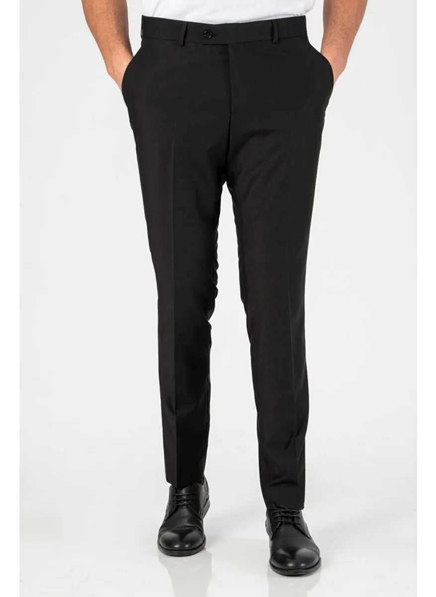 HYMAN Slim Fit Men's Fabric Trousers