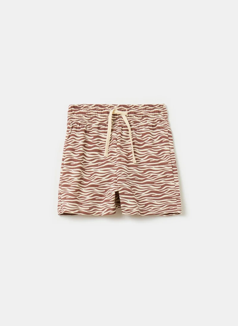 او في اس Shorts With Speckled Print