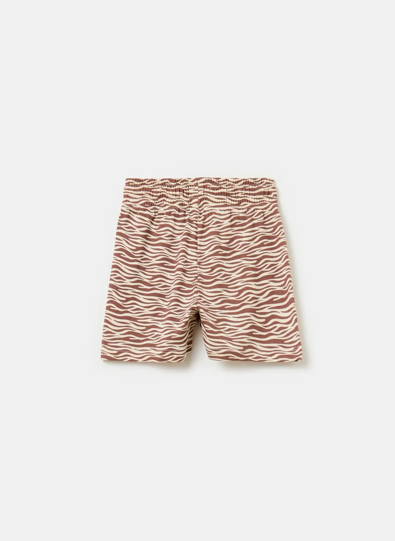 او في اس Shorts With Speckled Print
